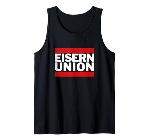Union Eisern Fußball Kicken Fan Berlin Herren rot Weiss Tank Top von Union Eisern Fussball Kicken Fan Outfit Berlin