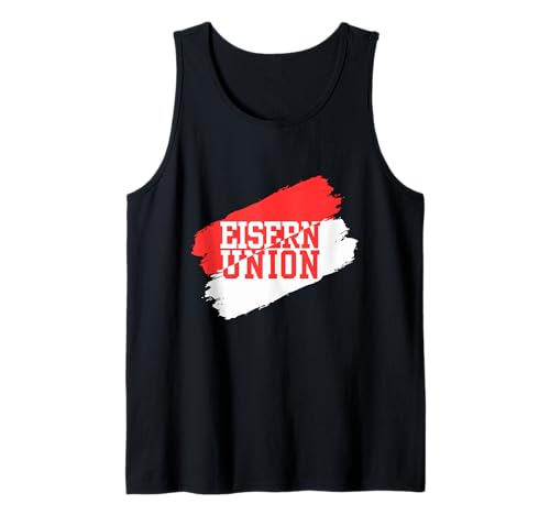 Union Eisern Fußball Kicken Fan Berlin Herren rot Weiss Tank Top von Union Eisern Fussball Kicken Fan Outfit Berlin