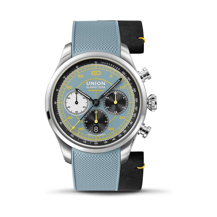 Union Glashütte Uhren-Set inkl. Wechselarmband Belisar Chronograph Speedster Limitierte Edition 2025 D0094271704209 von Union Glashütte