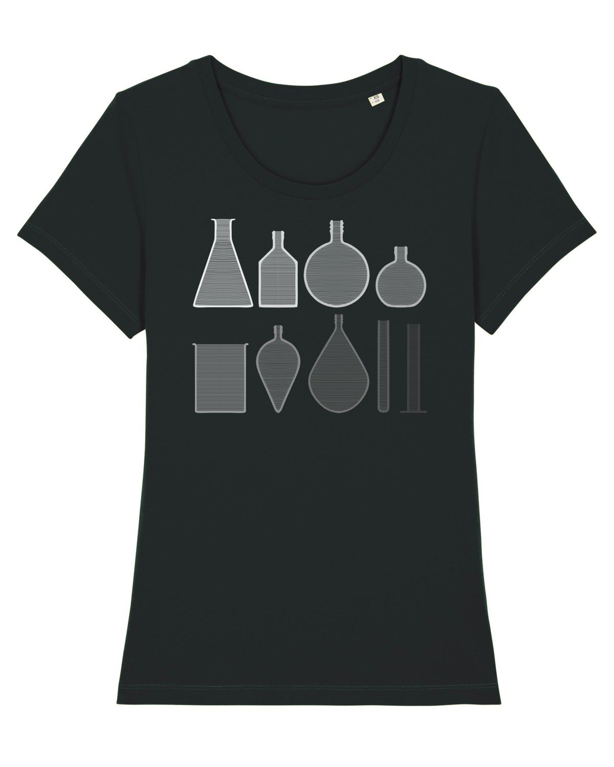 Chemie T-Shirt Laborgläser von Unipolar