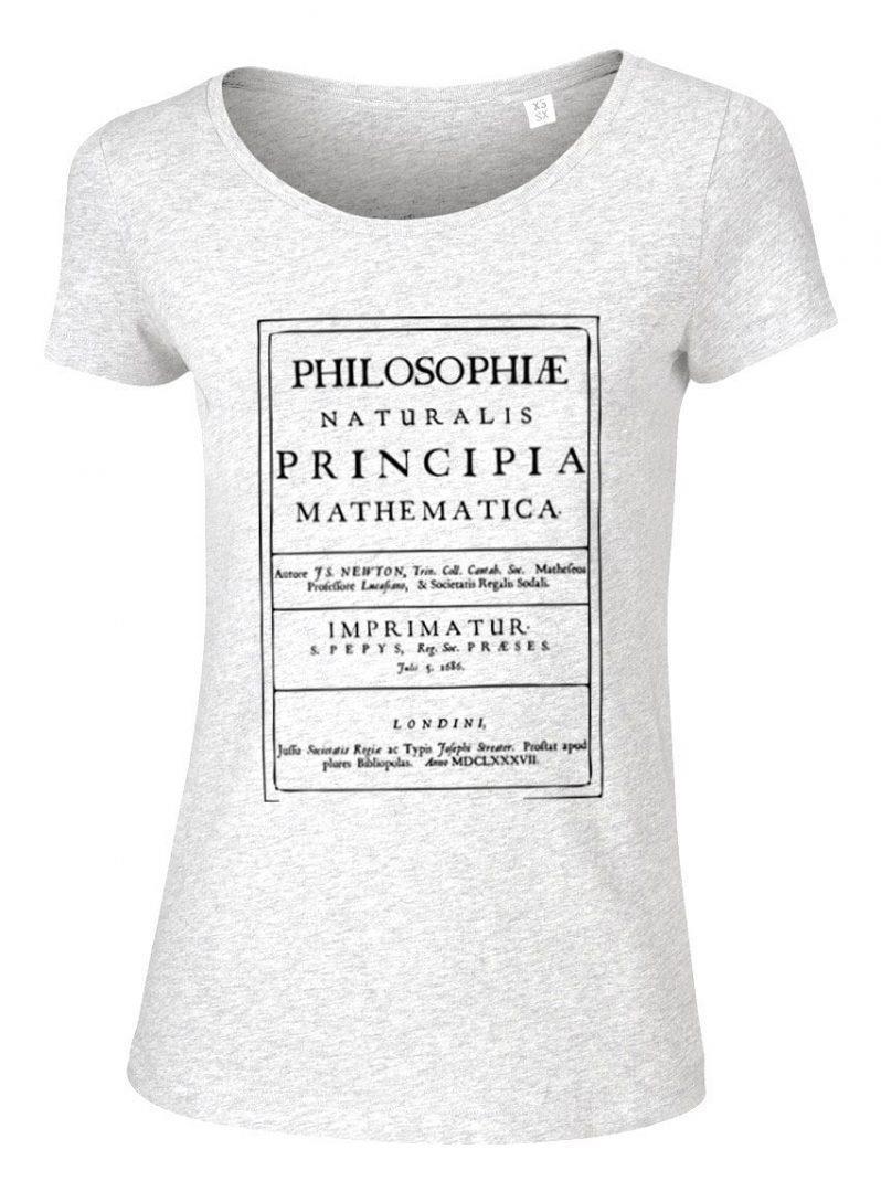 Physik T-Shirt Principia Mathematica von Unipolar