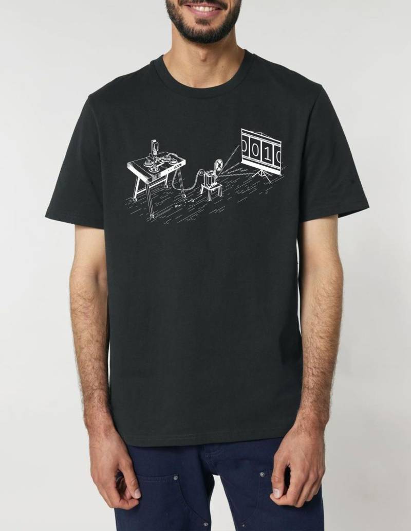 Science-T-Shirt Informatik Modell: Turingmaschine von Unipolar