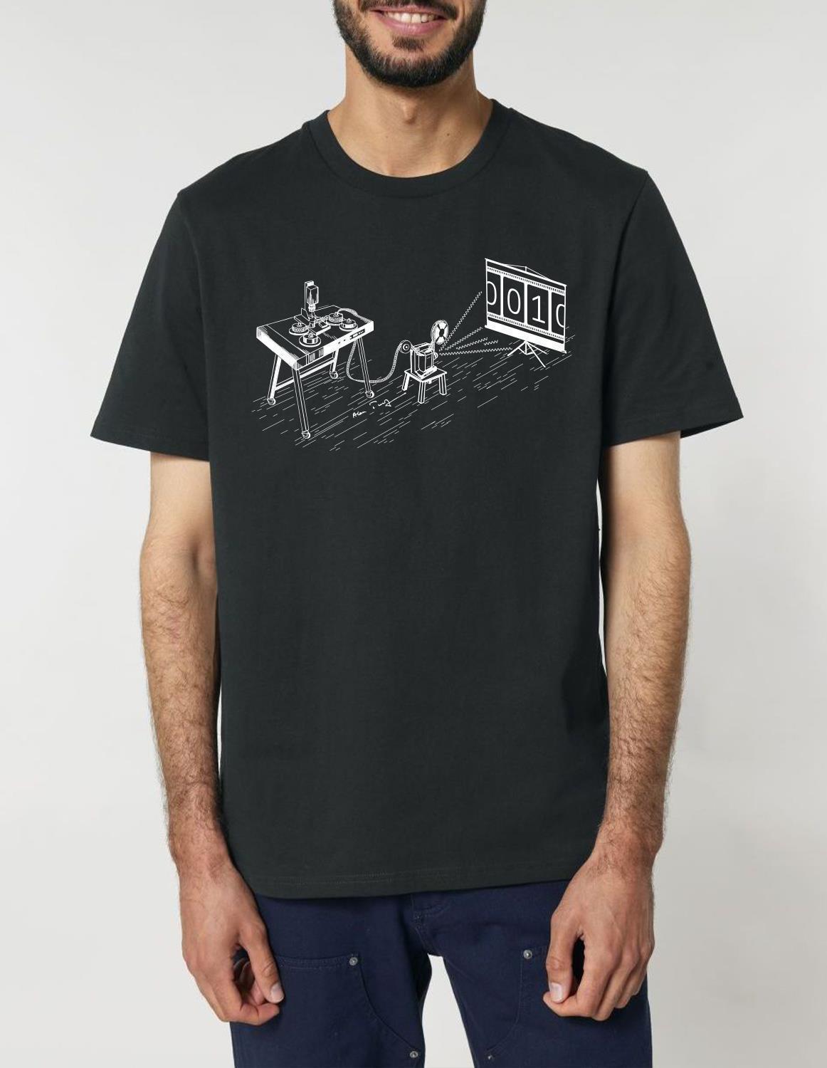 Science-T-Shirt Informatik Modell: Turingmaschine von Unipolar