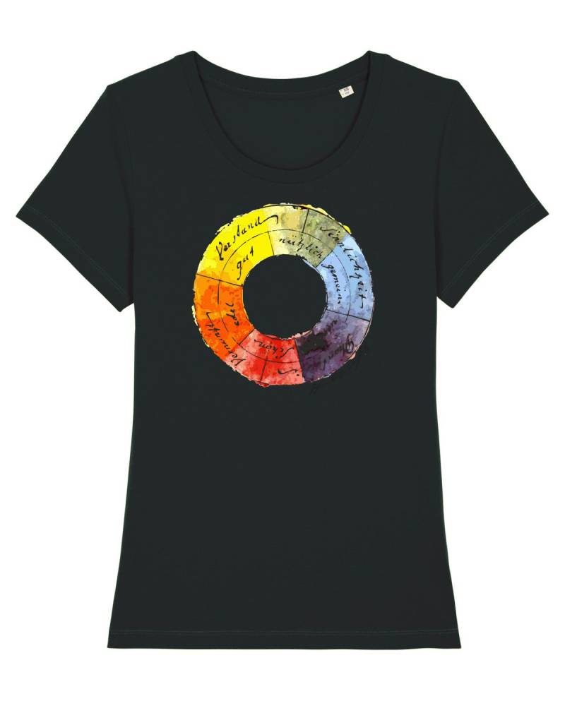 Science-T-Shirt Kunst Modell: Farbenlehre von Unipolar