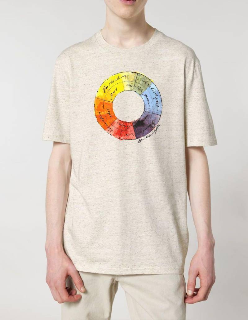Science-T-Shirt Kunst Modell: Farbenlehre von Unipolar