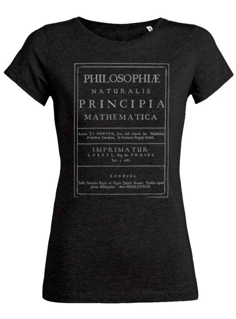 Science-T-Shirt Physik Modell: Principia Mathematica von Unipolar