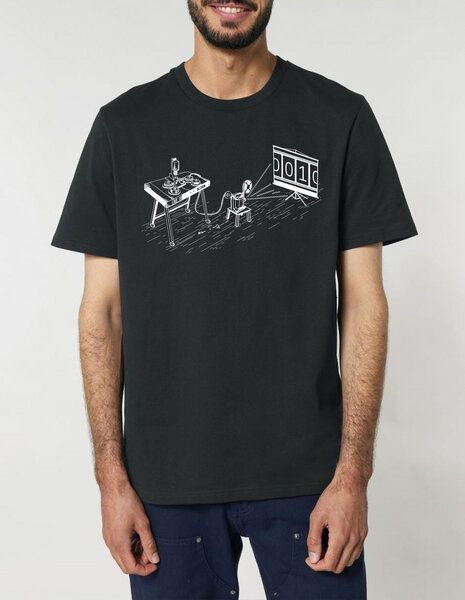 Unipolar Informatik T-Shirt | Turingmaschine von Unipolar