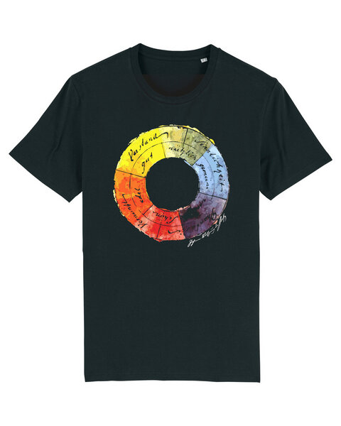 Unipolar Kunst T-Shirt | Farbenlehre von Unipolar