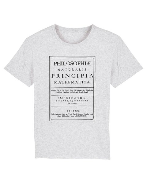 Unipolar Physik T-Shirt | Principia Mathematica von Unipolar