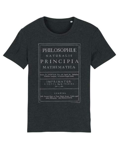 Unipolar Physik T-Shirt | Principia Mathematica von Unipolar