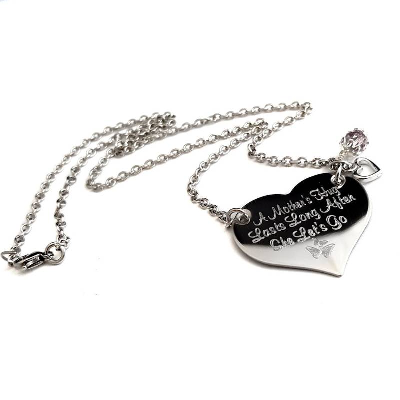 Personalisierte Mütter Halskette + Muttertag Gravur Schmuck Geschenk Für Mama Benutzerdefinierte Mom von UniqJewelryDesigns