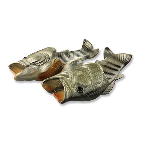 Uniqstore Sandalen Tricky Fisch Hausschuhe Kreative Fisch Stil Strand Schuhe Simulation Fisch Strand Hausschuhe Herren, Beige, 40/41 EU von Uniqstore