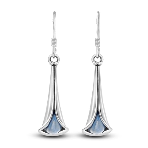UNIQUE exklusive Damen Ohrhänger 925 Sterling Silber echte Mondstein Tropfen 3.0ct Pendel Silberohrringe Art Déco Juweliers- Qualität UNIQUE exklusive Damen Ohrhänger 925 Sterling Silber echte Mondstein Tropfen 3.0ct Pendel Silberohrringe Art Déco Juweliers- Qualität von Unique Gems