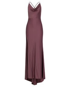 Damen Abendkleid mit Stola von Unique