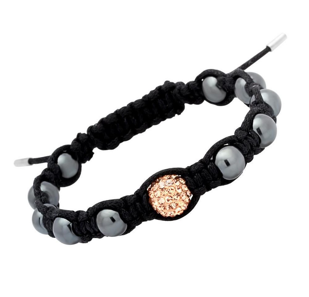 Unique Armband Modernes Unique Glücksarmband orangener Kristall TXB0128 von Unique