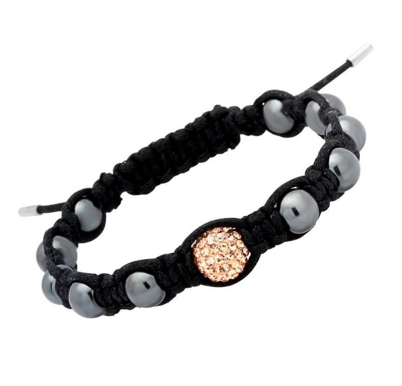 Unique Armband Modernes Unique Glücksarmband orangener Kristall TXB0128 von Unique