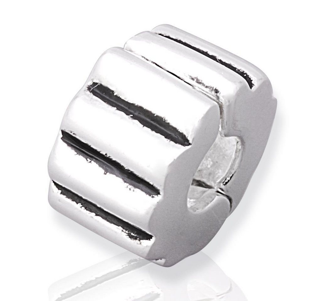 Unique Bead 925 Silber Stopper von Unique für Bead Armbänder mit Gewinde BX0002 von Unique