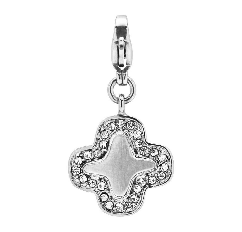 Unique Charm-Einhänger Unique Charm aus Edelstahl mit Zirkonia CS0089 von Unique