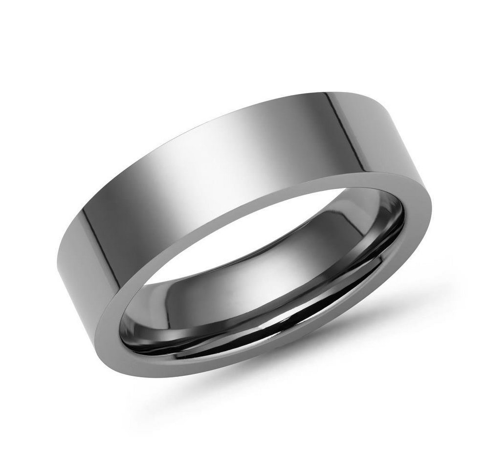 Unique Fingerring Moderner Unique Ring Titan 6mm hochglanz poliert - TR0082 von Unique