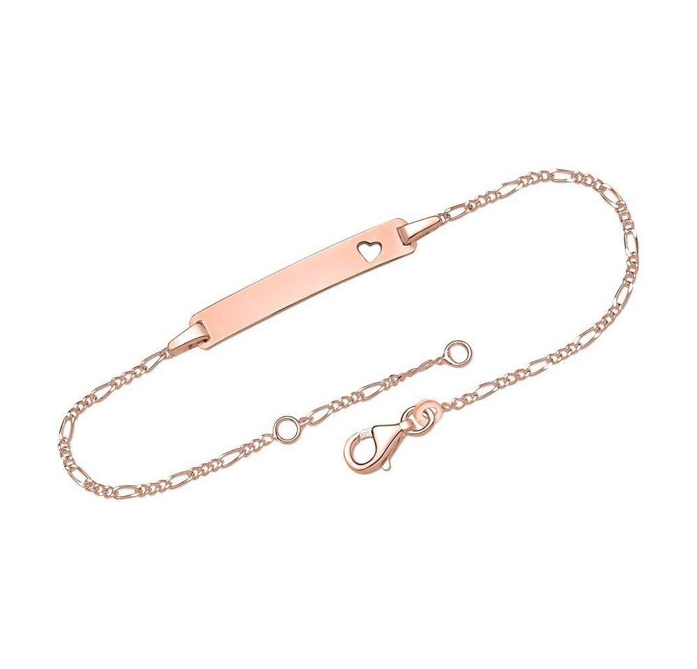 Unique Goldarmband Armband 375er Roségold Herz (Länge: 12cm) von Unique