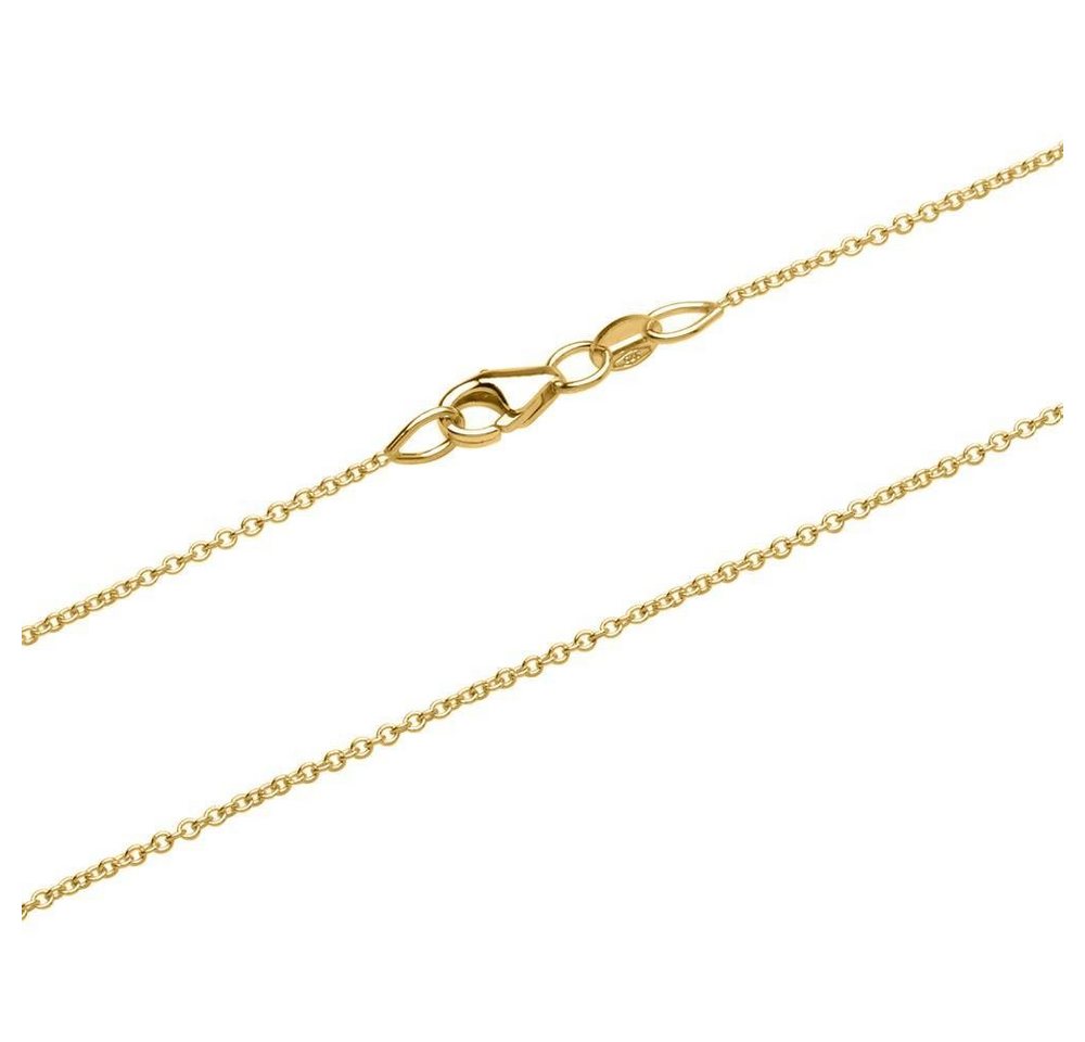 Unique Goldkette Ankerkette aus 750er Gelbgold für Damen GC0021 (Länge: 38cm) von Unique