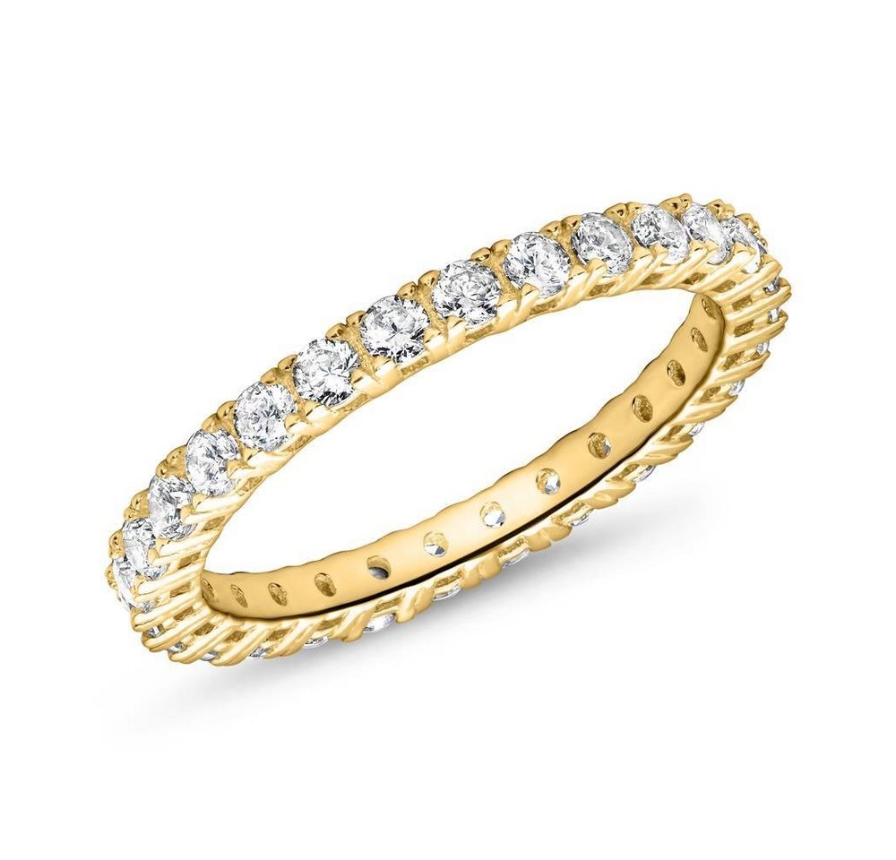 Unique Goldring Eternityring für Damen aus 333er Gold mit Zirkonia von Unique von Unique