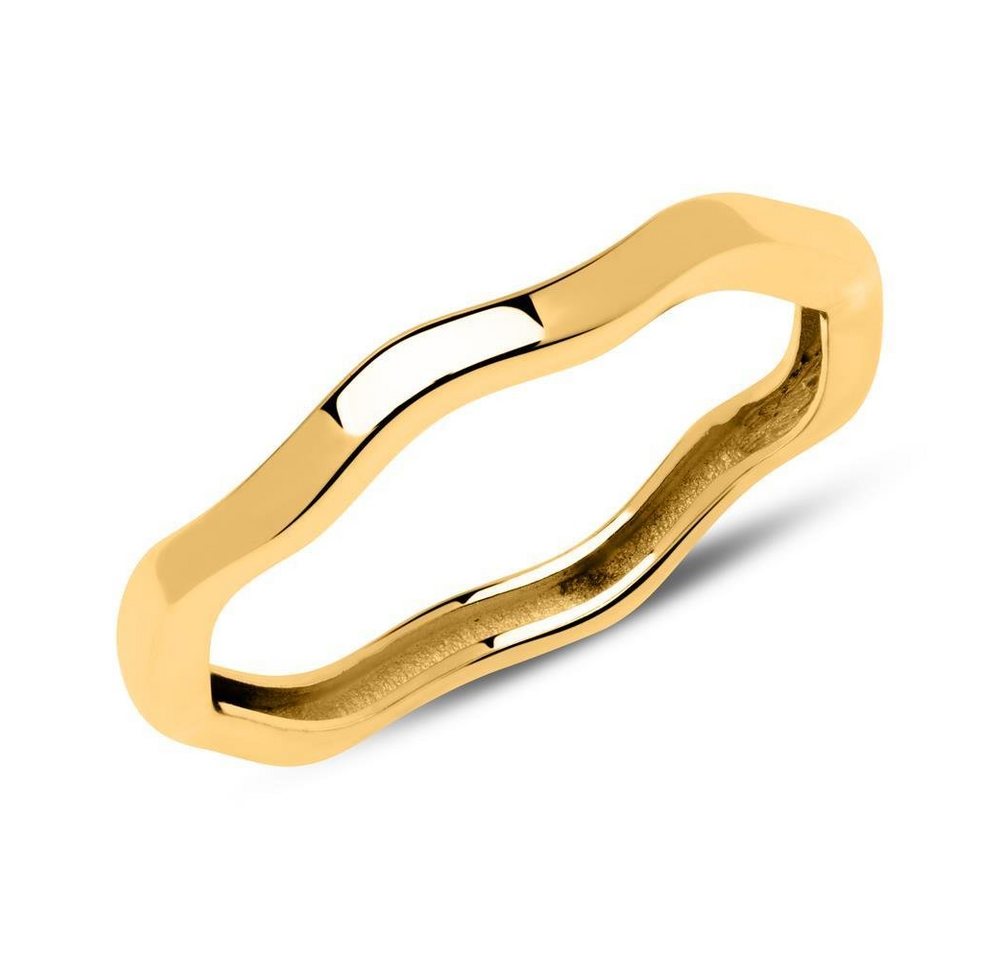 Unique Goldring Unique Ring 8K Gold GR0169 (Größe: 50mm) von Unique