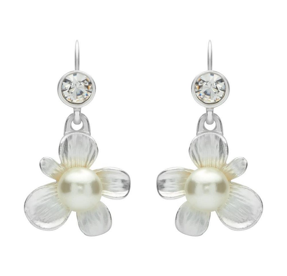 Unique Paar Ohrhänger Ohrhänger in Blütenform Perlen Modeschmuck MOE0016 Unique Paar Ohrhänger Ohrhänger in Blütenform Perlen Modeschmuck MOE0016 von Unique