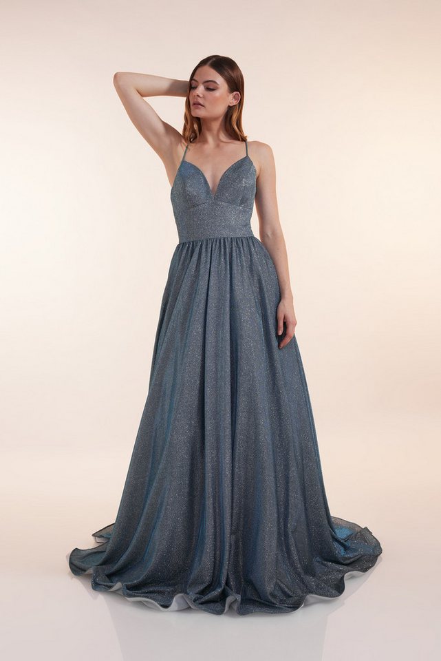 Unique Partykleid GLITTER PROM DRESS von Unique