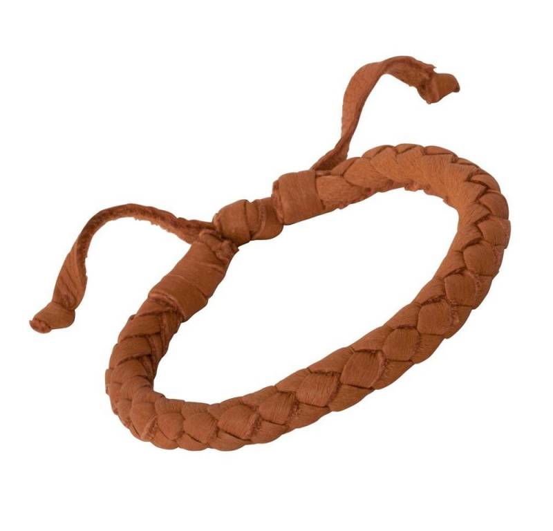 Unique Lederarmband Braunes Unique Lederarmband mit Schnürverschluss LB0179 von Unique