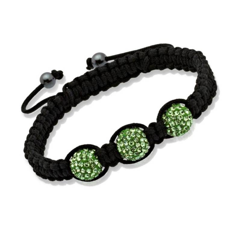 Unique Armband Glücksarmband peridot-farbene Kristalle & Hämatit TXB0003 von Unique