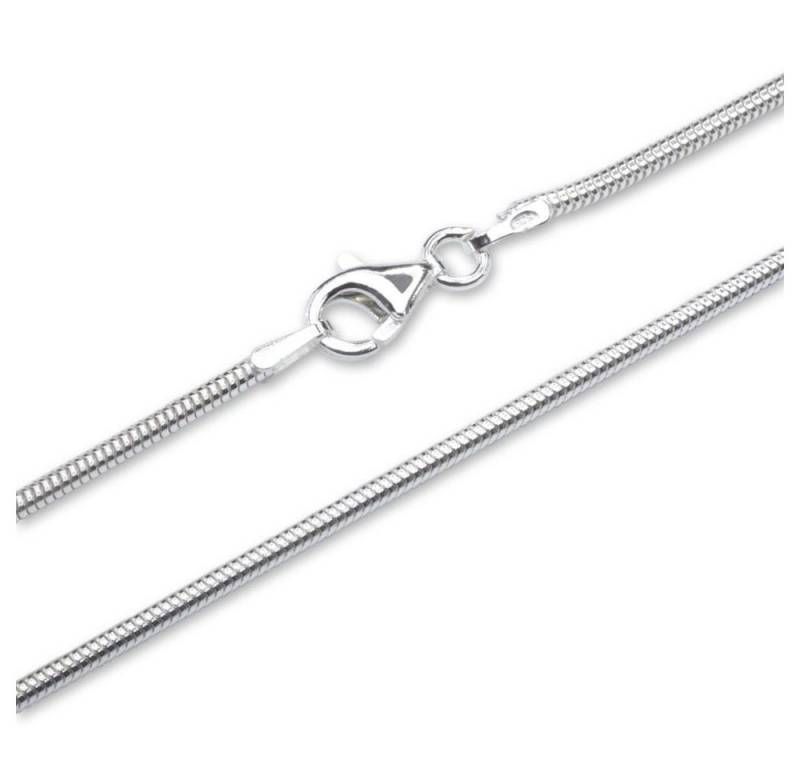 Unique Schlangenkette Unique Schlangenkette 925er Silber Silberkette Damen 1,6mm von Unique