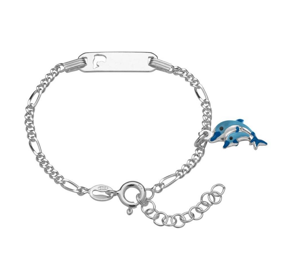 Unique Silberarmband Unique Armband für Kinder 925 Silber Delfin KB0006 von Unique
