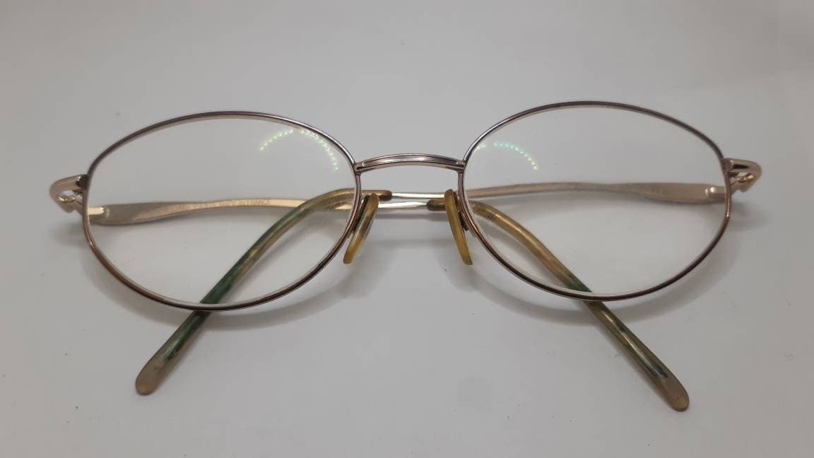 Vintage Jacques Dessange Sammlerbrille, 1980 Designer Oval New Brillengestelle von UniqueArtGiftStore