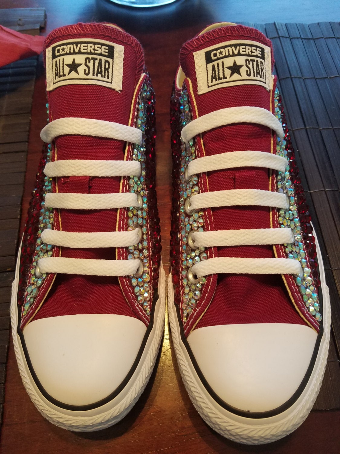 Custom Bling Chucks von UniqueByDesign01