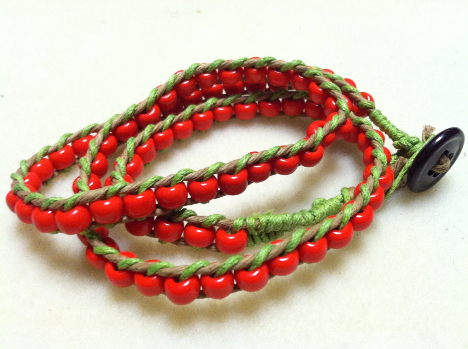 20 Zoll Hand Gewebt Beaded Bracelet 20 Zoll Hand Gewebt Beaded Bracelet von UniqueDesignsAustin