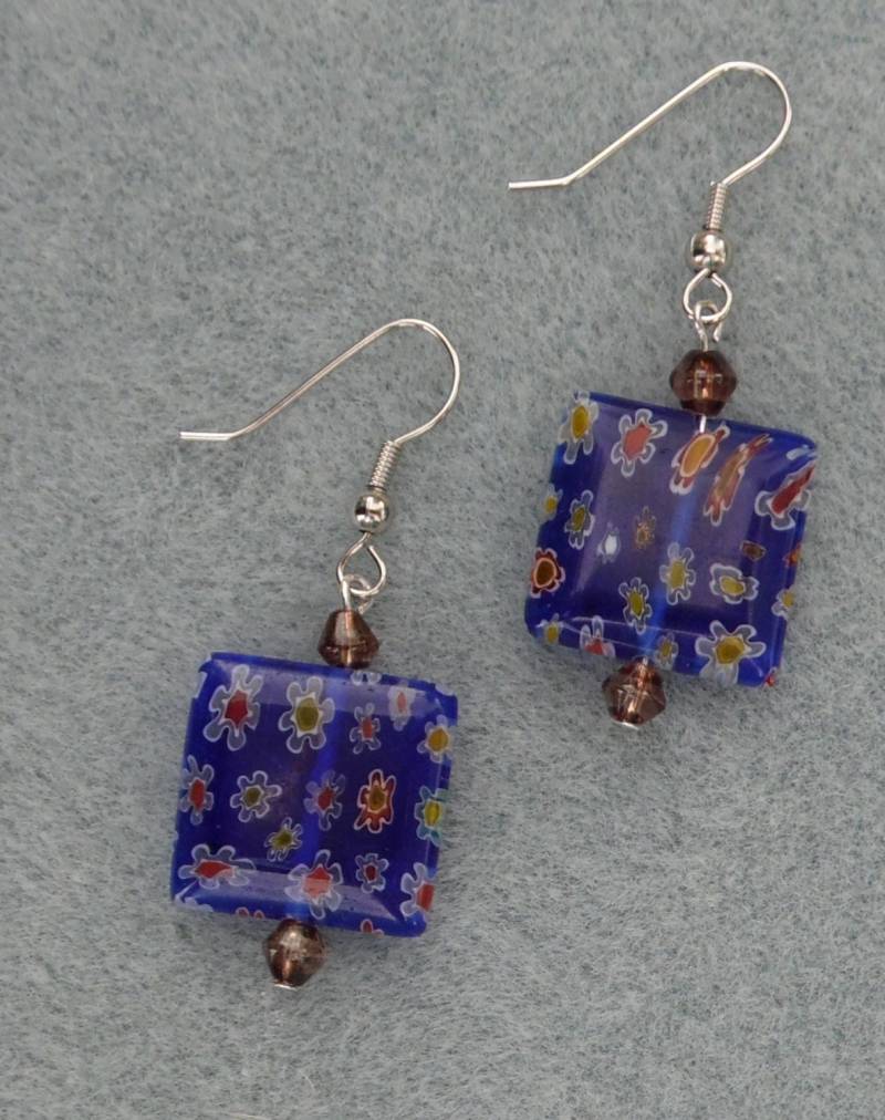 Einzigartige Glas Baumeln Ohrringe von UniqueDesignsAustin