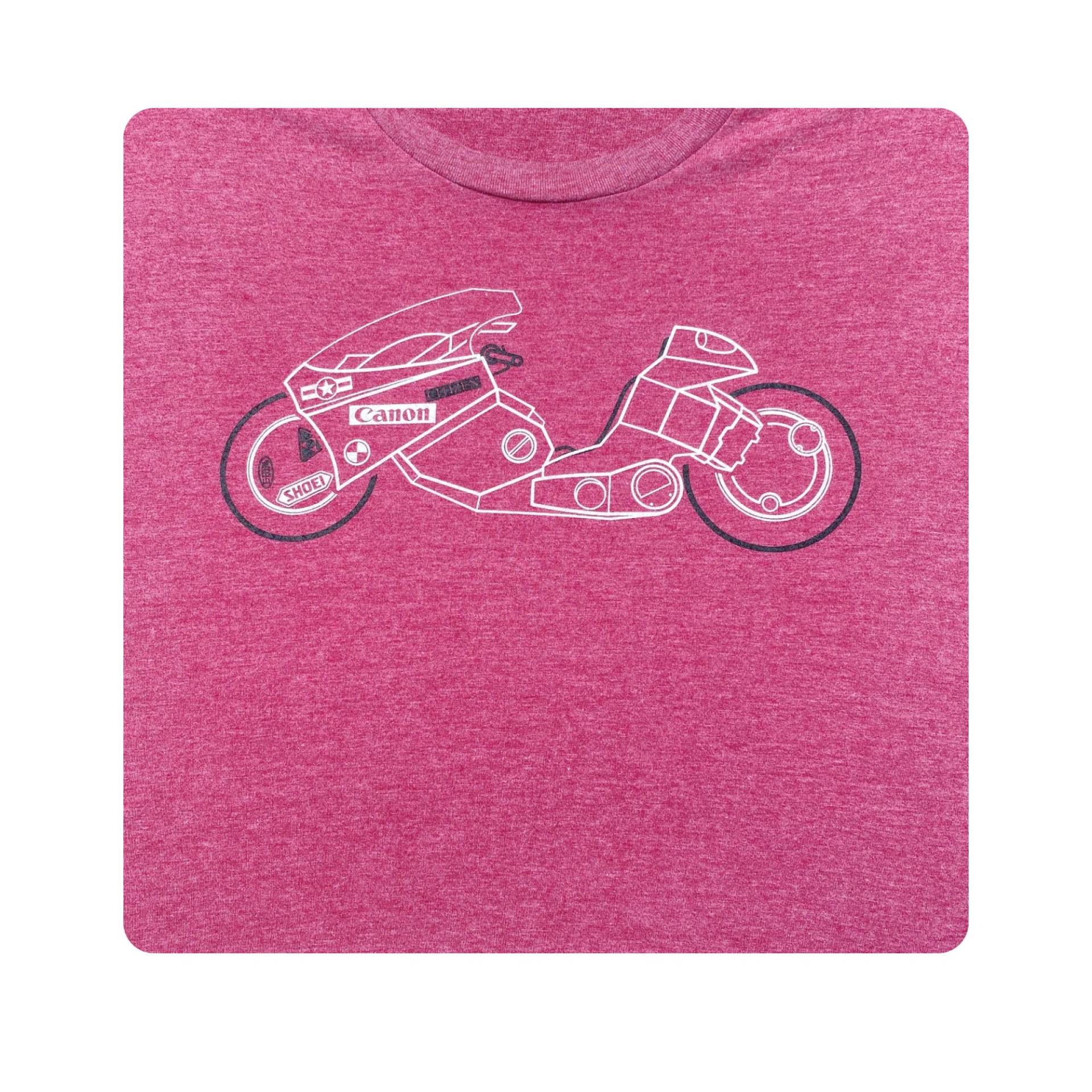 Anime - Shotaro Kanedas Bike | Akira Rundhals-T-Shirt von UniqueFitzDesigns