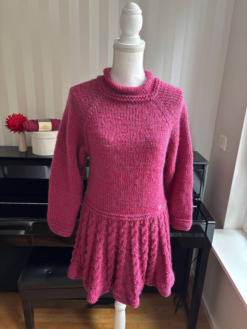 Damen Alpaka Kleid Handgestrickt von UniqueHandmadebyFeli