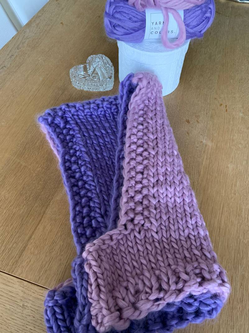 Damen Pullunder „Orchidee &lavender" Handgestrickt von UniqueHandmadebyFeli