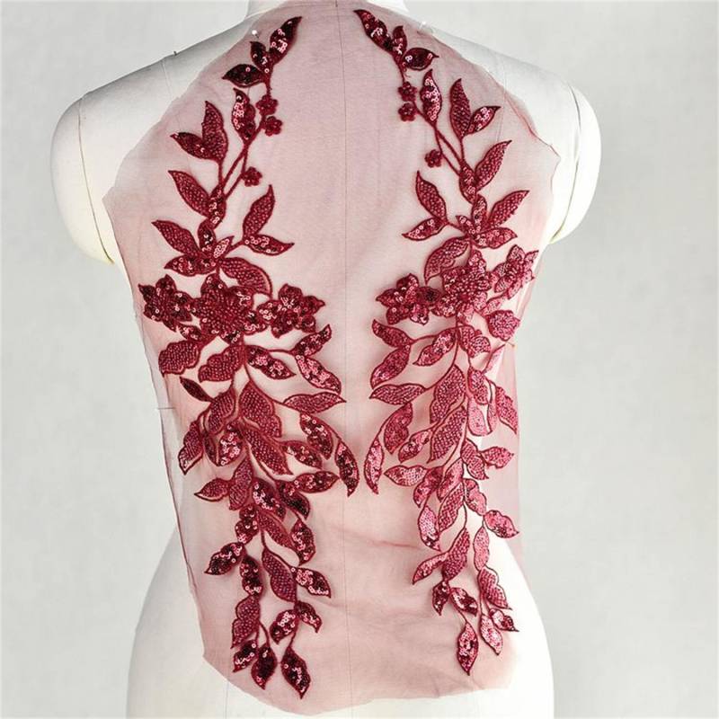 Luxus Handgemachte Pailletten Applikation, Perlen Spitzen Brautkleid Prom Kleid Tanzkostüm von UniqueLaceShop