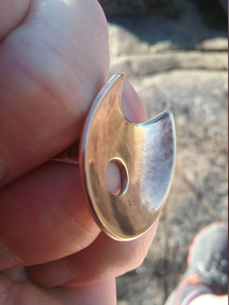 Bronze Falke Ring Passend Für Einen König Oder Königin von UniqueSilverGifts