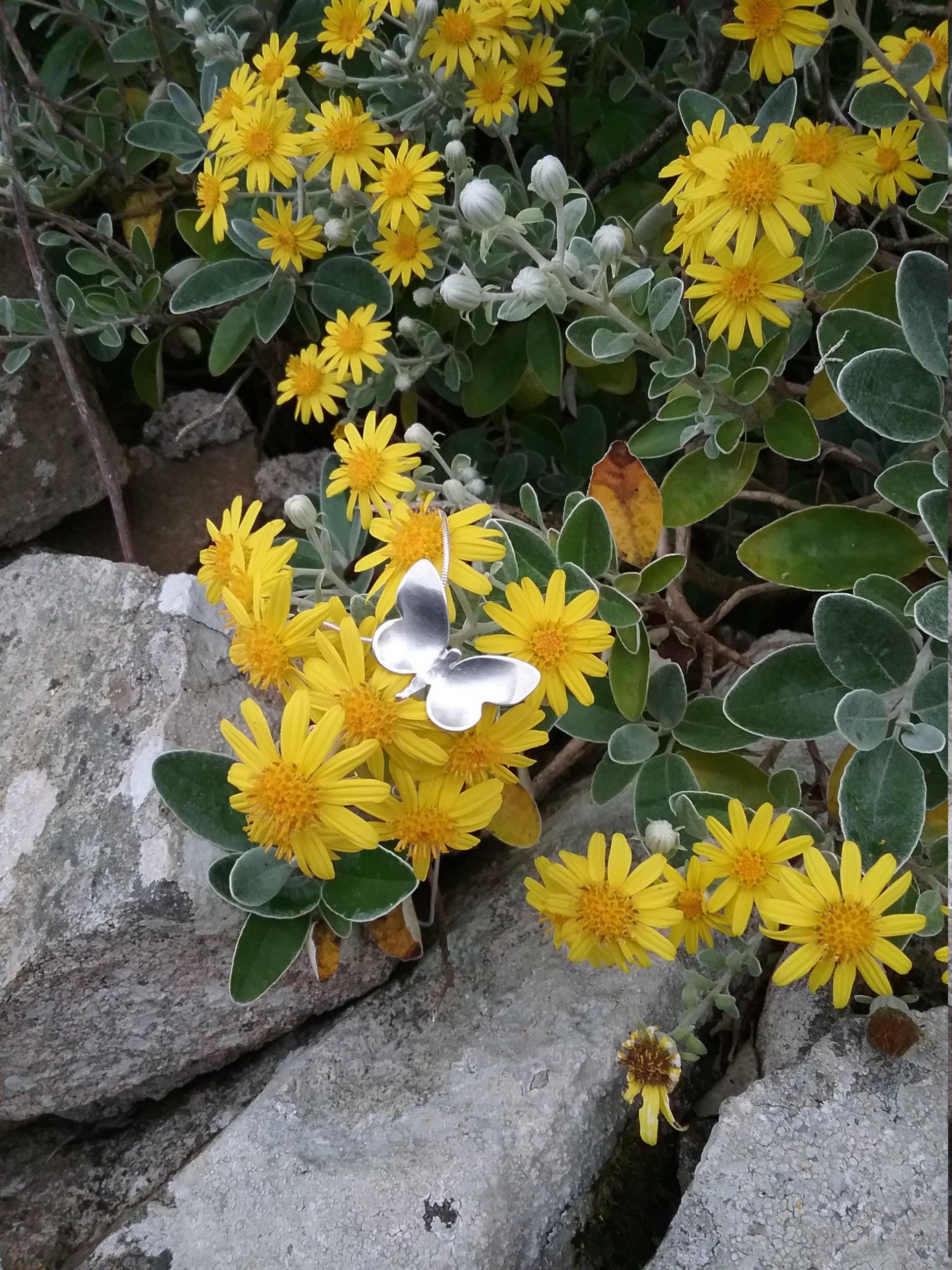 sterling Silber Schmetterling Anhänger von UniqueSilverGifts