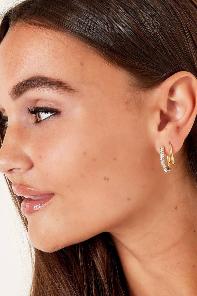 Ohrringe Zirkon von UniquejewellryDesign