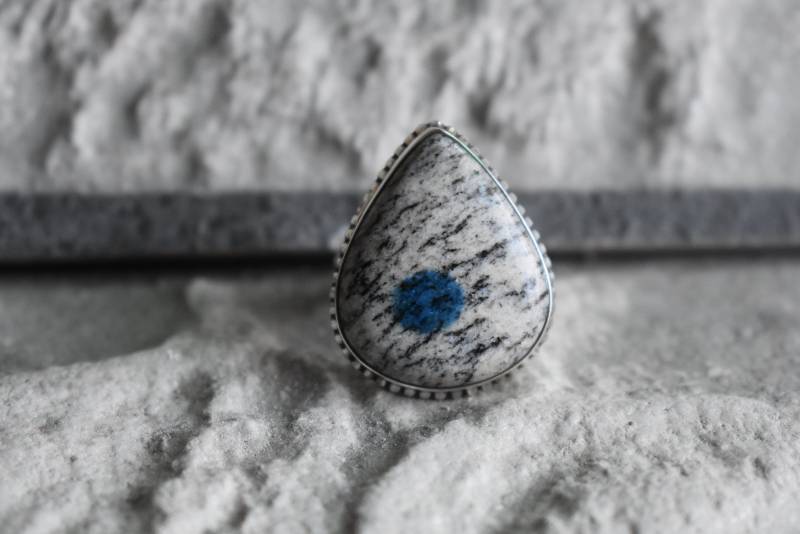 925 Silber Natürlicher K2-Jaspis-Ring-Natürlicher K2-Jaspis-Ring-K2-Jaspis-Ring-Natürlicher Jaspis-Ring-Handgemachter Ring-Jaspis-Ring-Design-Ring von UniquejewelryIndia