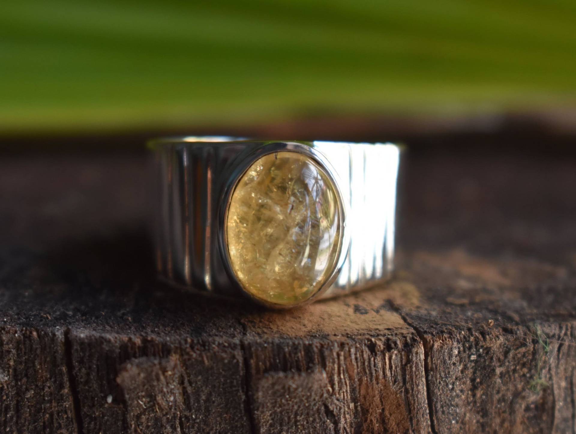 Citrin Ring-Unisex Ring-925 Silber-Unisex Ring-Gelb Ring-Citrin Design Ring-Frauenring von UniquejewelryIndia