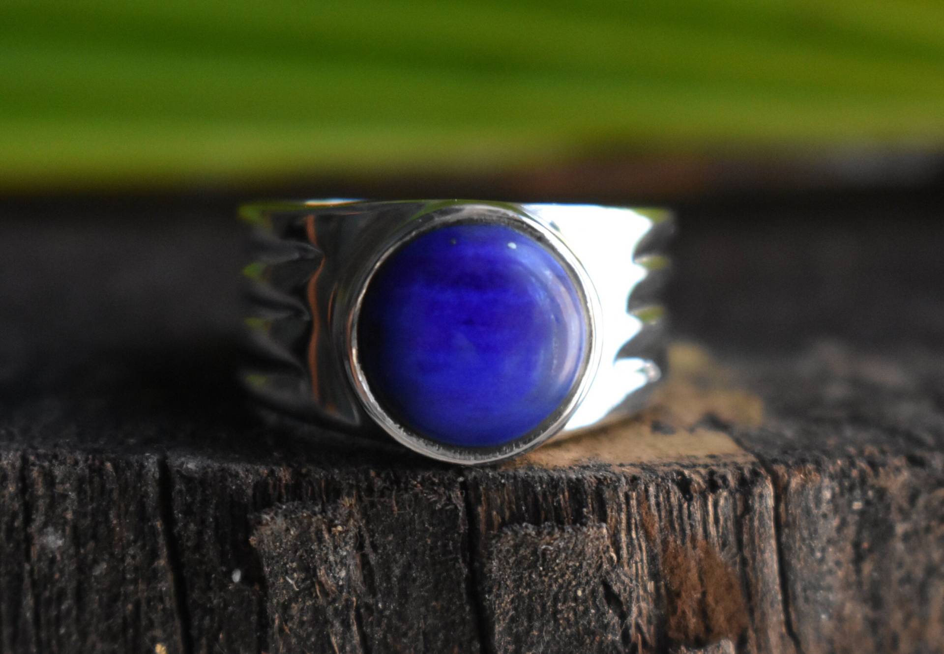 Lapis Ring Lazuli Herrenring von UniquejewelryIndia