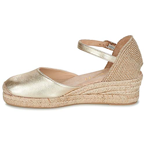 Unisa Cisca Sandalen/Sandaletten Damen Gold - 39 - Sandalen/Sandaletten Shoes von Unisa