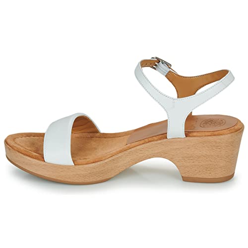 Unisa Damen Irita_22_NS Sandale mit Absatz, White, 38 EU von Unisa