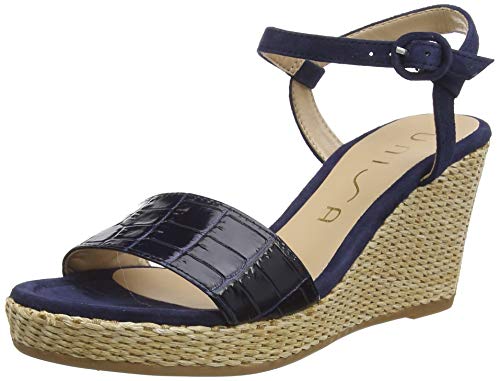 Unisa Damen LUPA_CRW_KS Espadrilles, Blau (Ocean Ocean) von Unisa